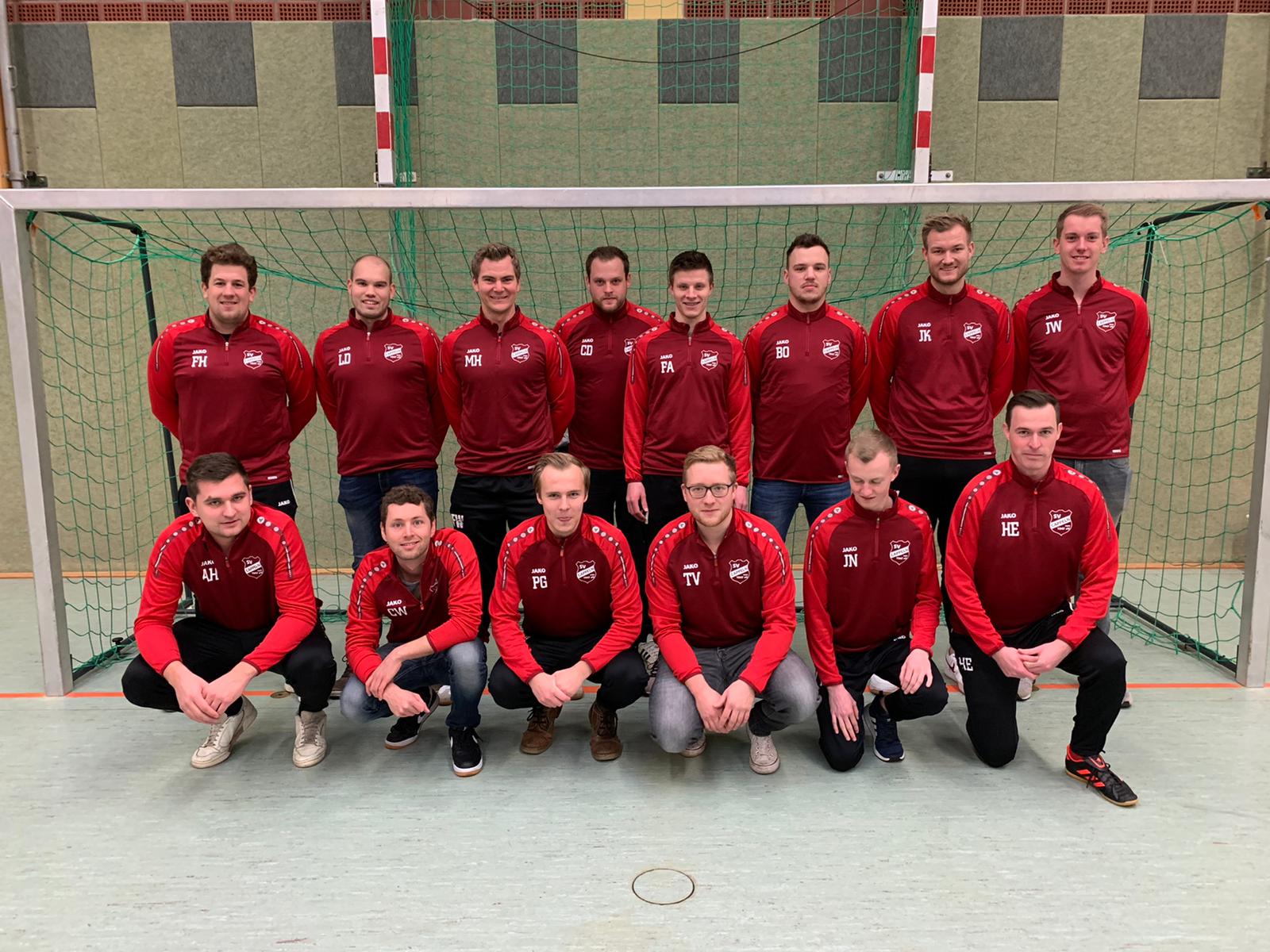 Mannschaftsbild der 2. Herren des SV Cappeln (Saison 2019/20) Fehler