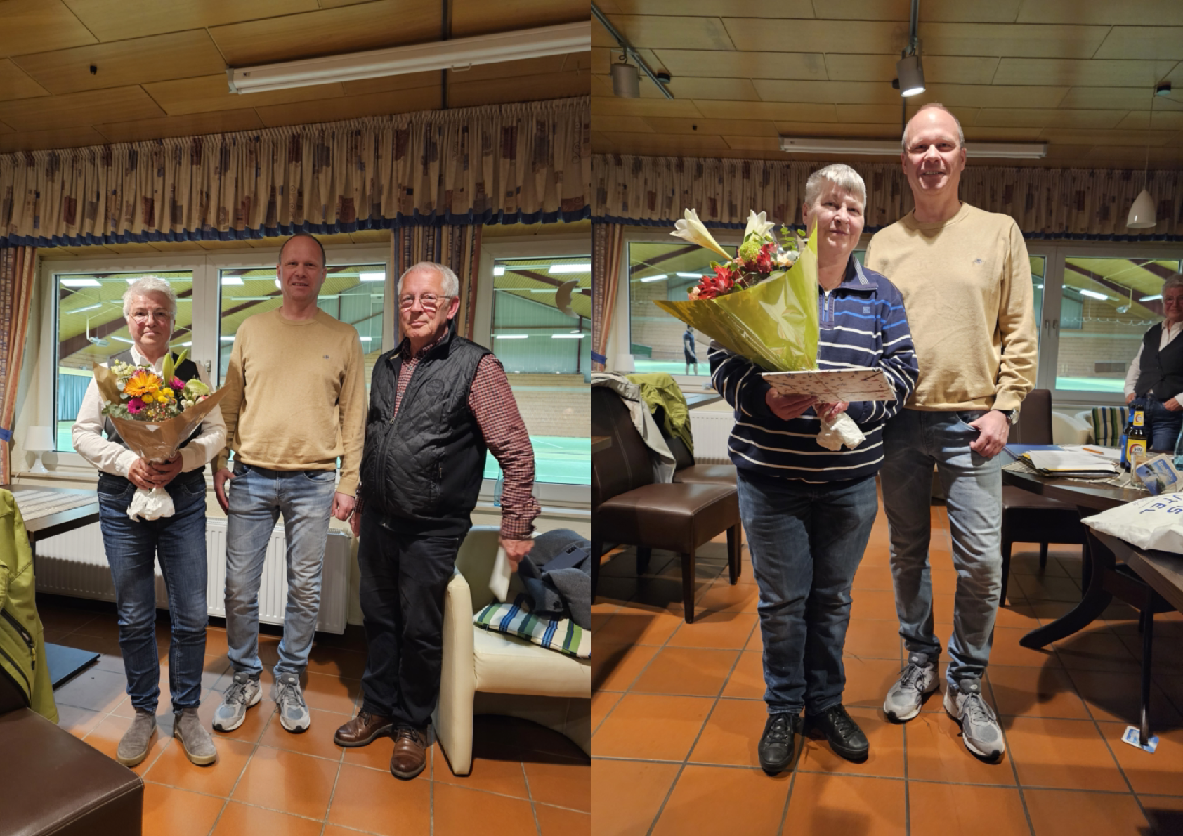 Neue Gesichter im Tennis-Vorstand - Herbert Bramlage und Petra Nilling verabschiedet