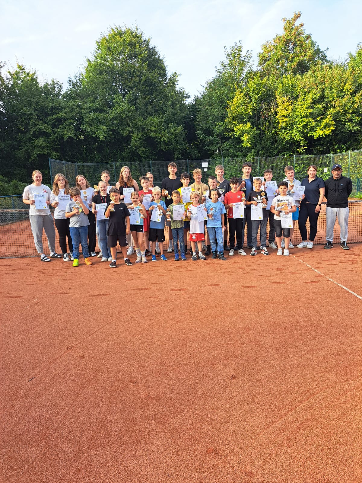 Neue Vereinsmeister des SV Cappeln Tennis gekürt